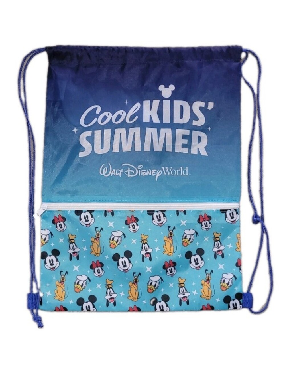 Walt Disney World CoolKids’Summer 2026 Limited Release Large Drawstring Backpack